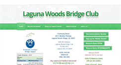 Desktop Screenshot of lagunabridge.com